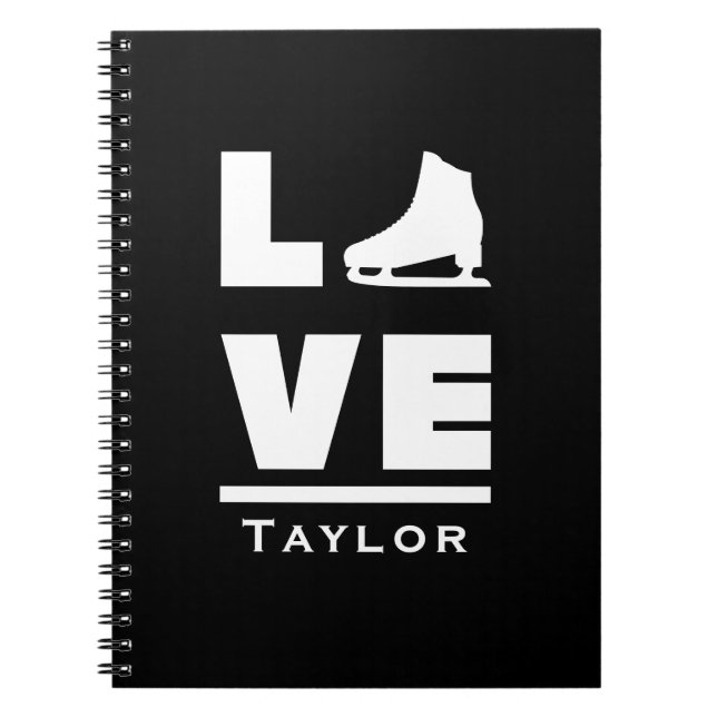 Carnet Amour Synchronisé et Patinage Artistique Live (Devant)