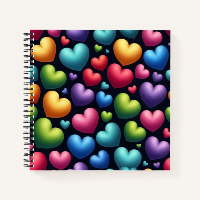 Carnet Amour vibrant (Devant)