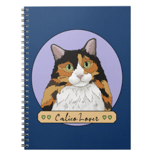 Carnet Amoureux de chat calico