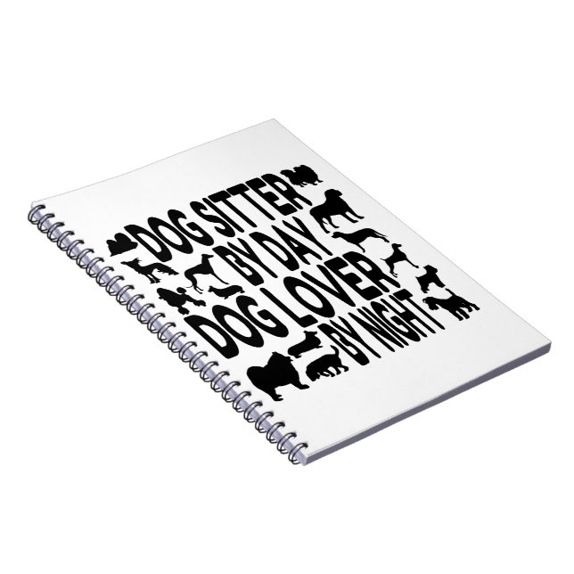 Carnet Amoureux des chiens chien Sitter (Côté Droit)