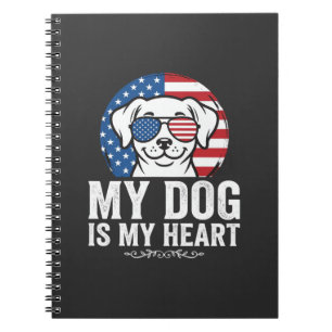 Carnet Amoureux des chiens Mon chien est mon cœur