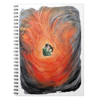 Carnet Amoureux Passion Couple Passionné Désir