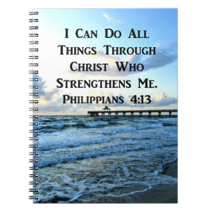 CARNET AMOUREUX PHILIPPIENS 4:13 BIBLE VERS