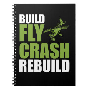 Carnet Amusant avion RC pilote de modèle contrôlé Plan