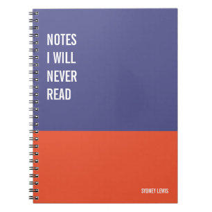 Carnet amusant, Journal de la tablette d'écriture 