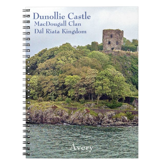 Carnet Ancien Château Gaelic Dunollie Maison De MacDougal (Devant)