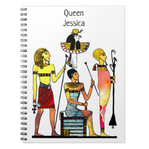 Carnet Ancien Égypte Pharaons Lavish Ormamentation