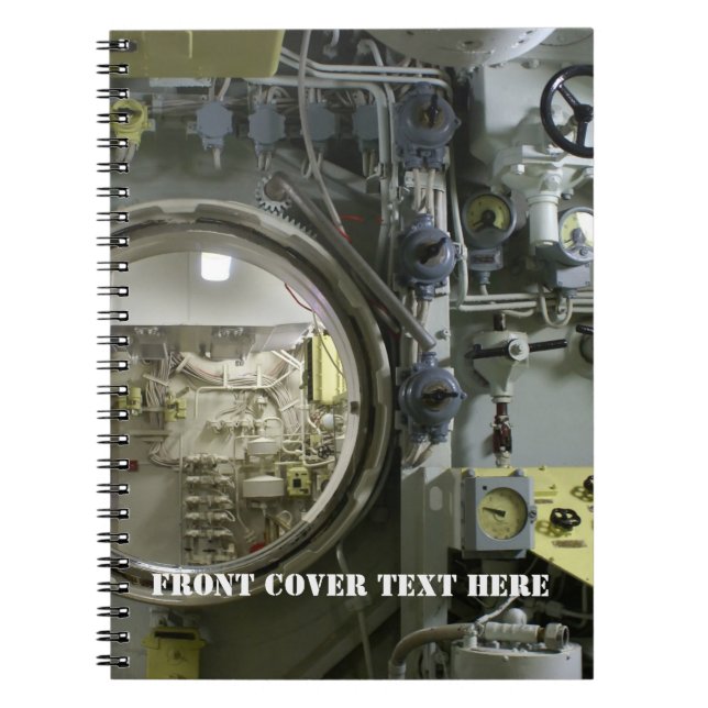 Carnet ancien sous-marin (Devant)