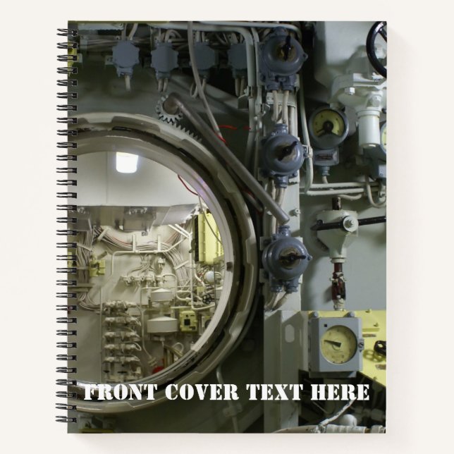 Carnet ancien sous-marin (Devant)