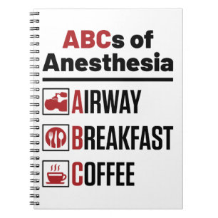Carnet Anesthésiologiste Anesthésiologie Docteur Nurse Fu