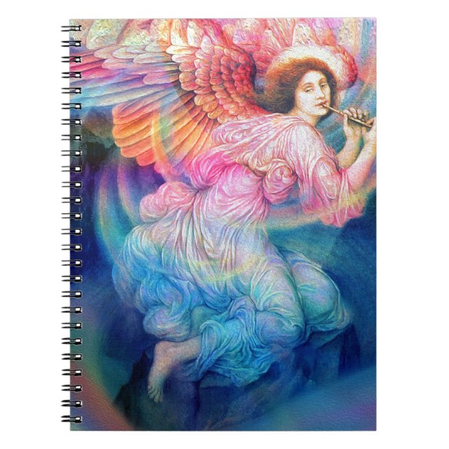 Carnet Ange d'arc-en-ciel (Devant)
