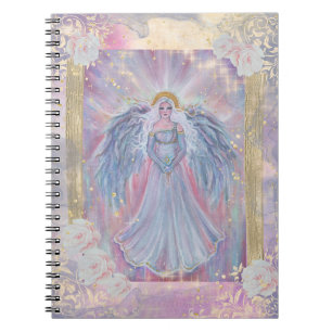 Carnet Ange spirituel ou lumière céleste par Renée Lavoie