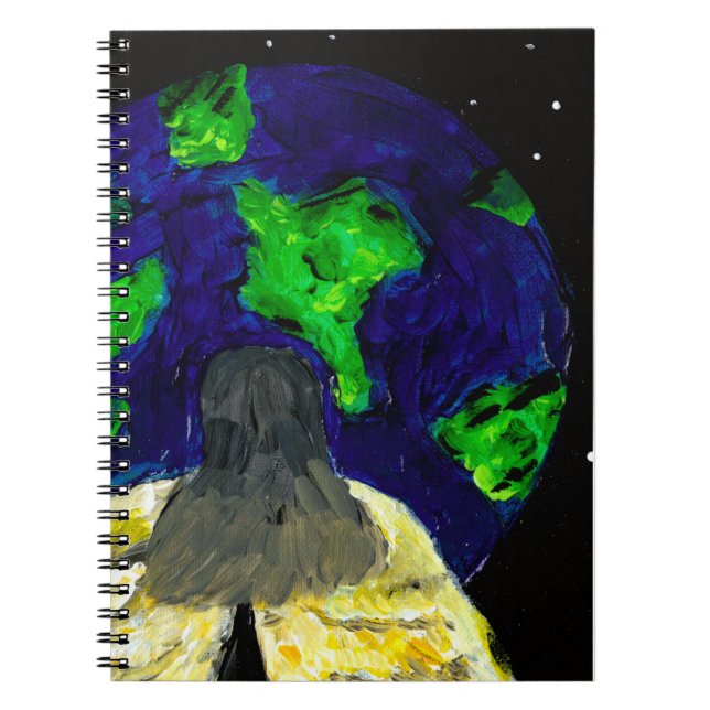 Carnet Angel Watching Over Notebook (Devant)