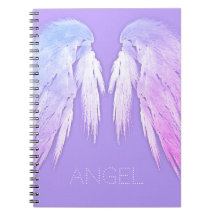 ANGEL WINGS Fairy Purple Nom personnalisé