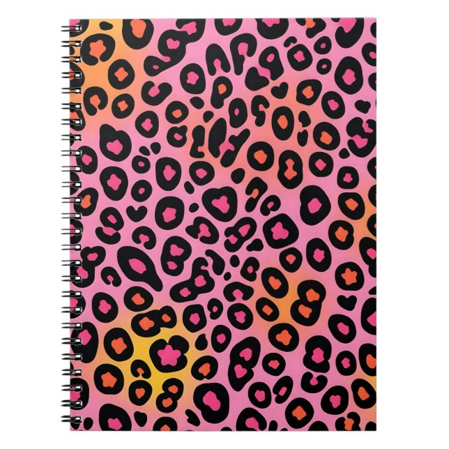 Carnet animal print notebook  (Devant)