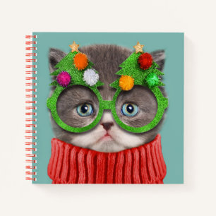 Carnet Animaux de bébés cutest Chandail de Noël de chat