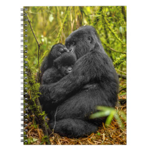 Carnet Animaux de bébés cutest Gorilla & bébé
