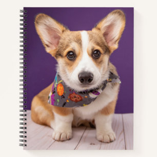 Carnet Animaux de bébés cutest Halloween Corgi