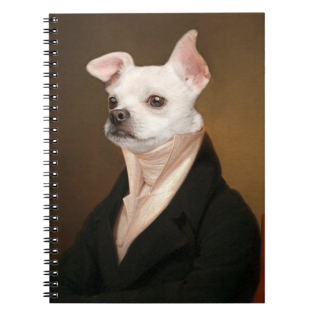 Carnet Animaux de bébés cutest | Royal Chihuahua Portrait (Devant)