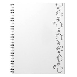 Carnet Animaux de fibre