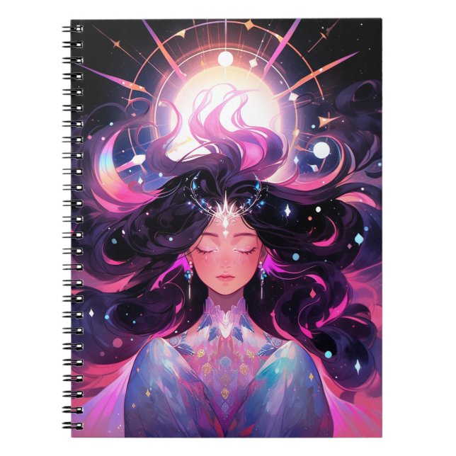 Carnet Anime Girl Magical Princess (Devant)