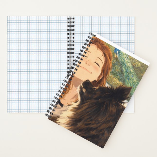 Carnet Anime Playful Puppy  Small Notebook (À l'intérieur)