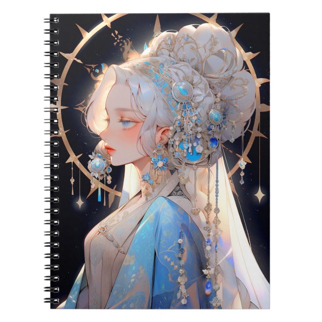 Carnet Anime Princess Imaginaire Art (Devant)