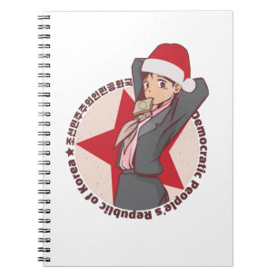 Carnet Anime Sweat-shirt de Noël - Jolie fille coréenne S