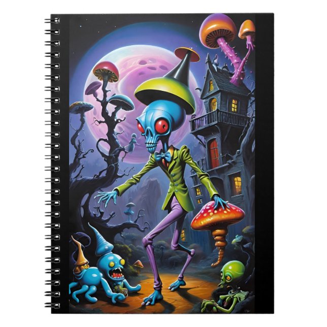 Carnet Ankle-Biter dans l'Imaginaire de Shroom Town (Devant)