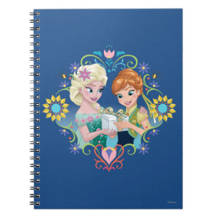 Carnet Anna et Elsa Cadeau pour soeur