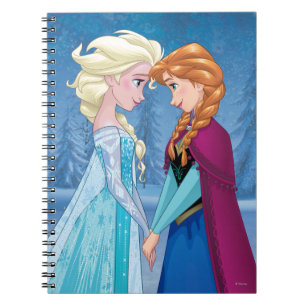 Carnet Anna et Elsa Ensemble pour toujours