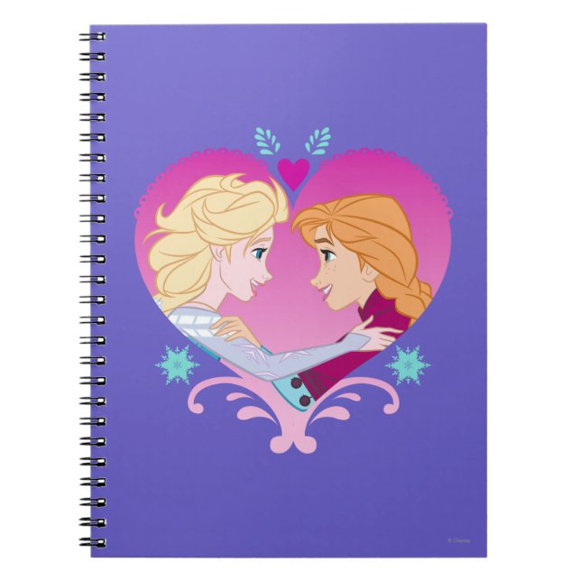 Carnet Anna et Elsa | Forte obligation (Devant)