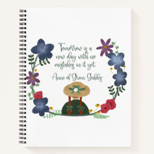 Carnet Anne des pignons verts
