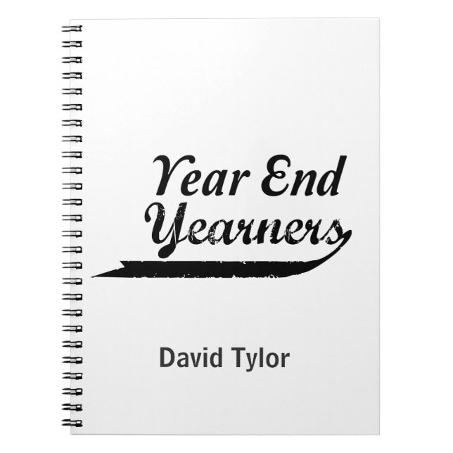 Carnet année de fin (Devant)