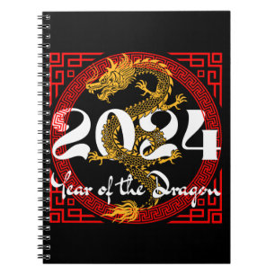 Carnet Année du Dragon 2024 zodiaque chinois