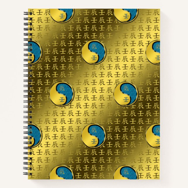Carnet Année du Dragon d'Eau (Devant)