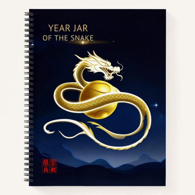 Carnet Année du serpent 2025 (Devant)