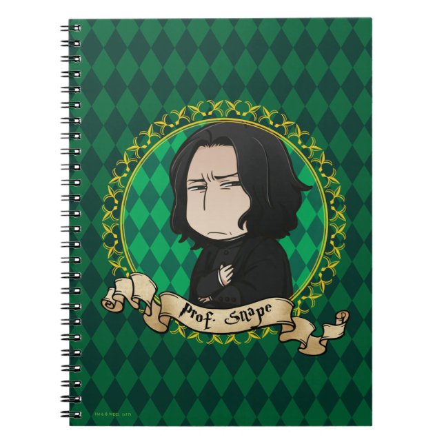 Carnet Annime Professeur Snape (Devant)