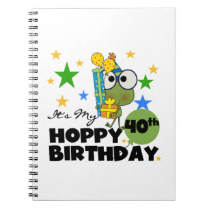 Carnet Anniversaire de houblon de Froggie quarantième