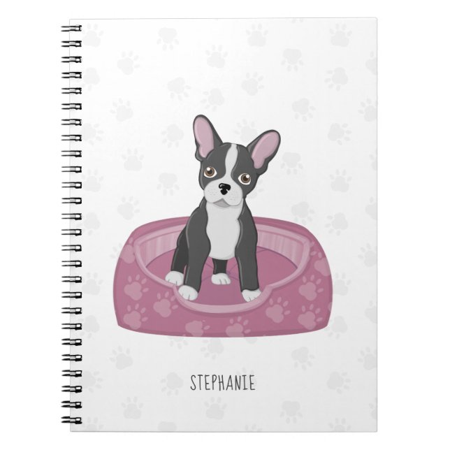 Carnet Anniversaire du Bulldog français (Devant)