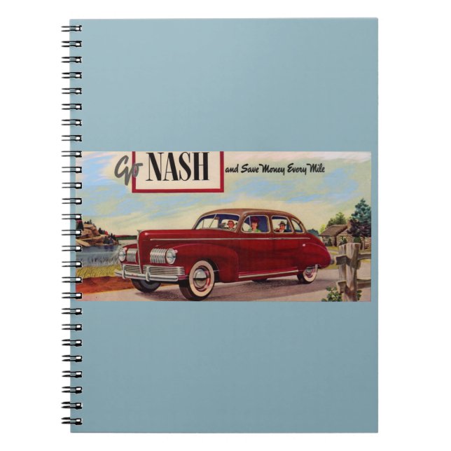 Carnet Annonce automobile Nash 1941 (Devant)