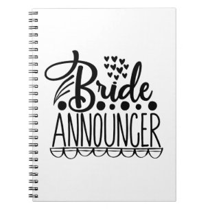 Carnet Annonceur de mariée