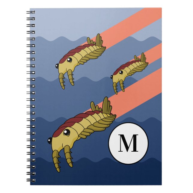 Carnet Anomalocaris échauffement - Animal préhistorique (Devant)