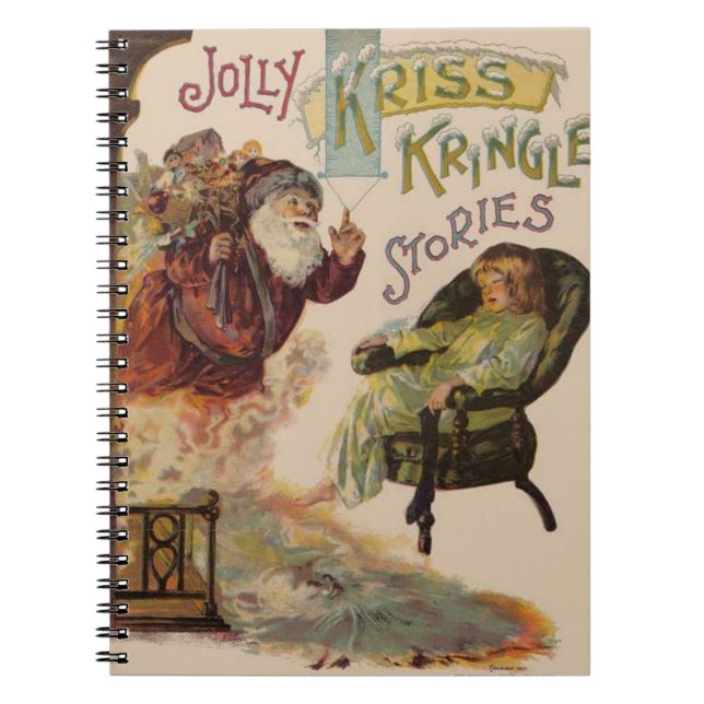 Carnet Antique Kris Kringle Sanga Claus (Devant)