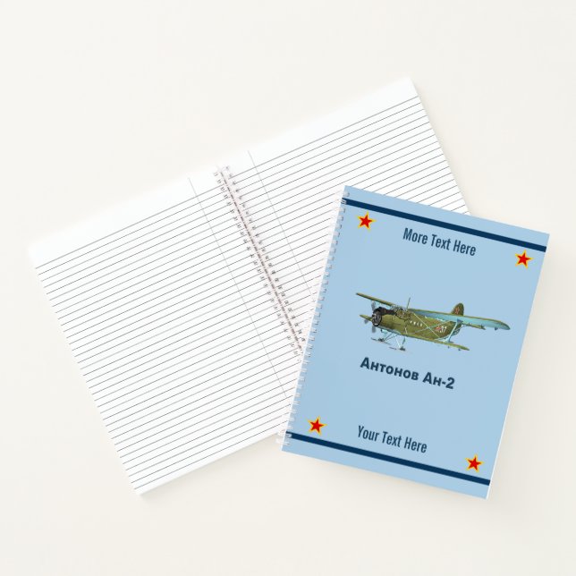 Carnet Antonov AN-2 (Intérieur)