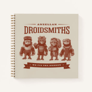 Carnet Anzellan Droidsmiths - Nous Réparons Ce Qui Est Ca