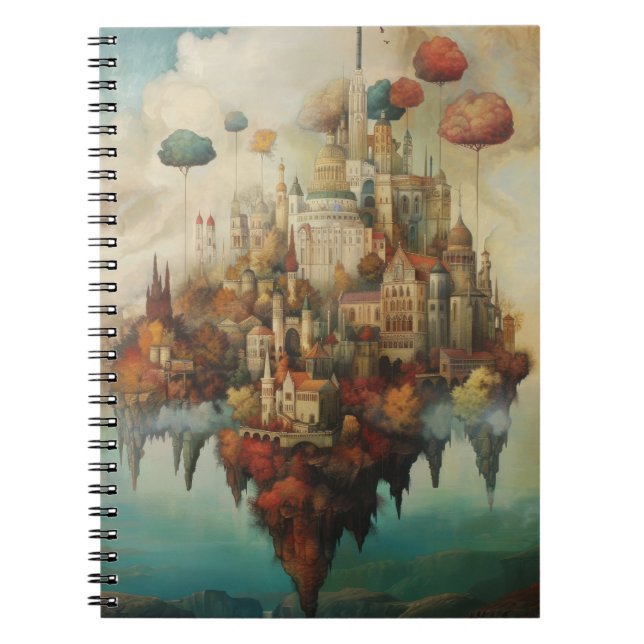 Carnet Apophenic Air Castle - Surreal Imaginaire Fine Art (Devant)