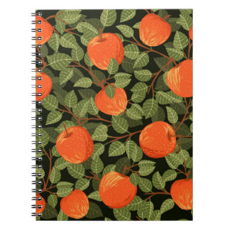 Carnet Apple Harvest : Feuilles verts Vintages