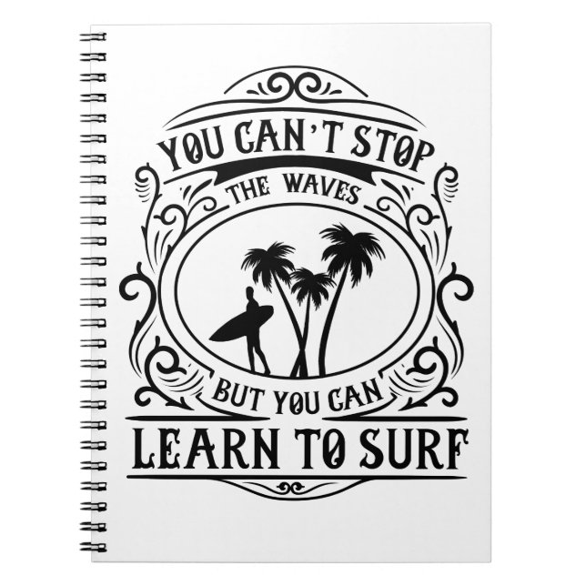 Carnet Apprendre au Surf (Devant)