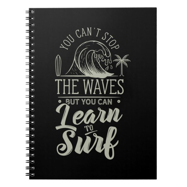 Carnet Apprendre Au Surf (Devant)